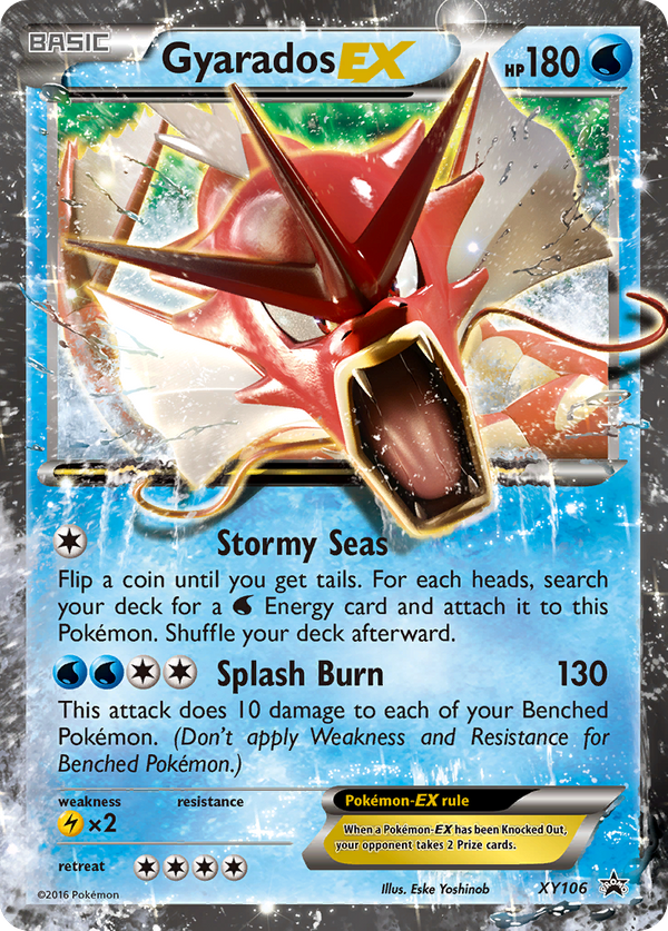 Gyarados EX (XY106) - XY Black Star Promos