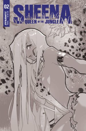 Sheena: Queen of the Jungle #2 (Cover G 20 Copy Cover Besch B&w)