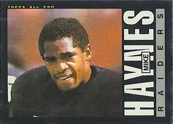 Mike Haynes 1985 Topps #290 Sports Card