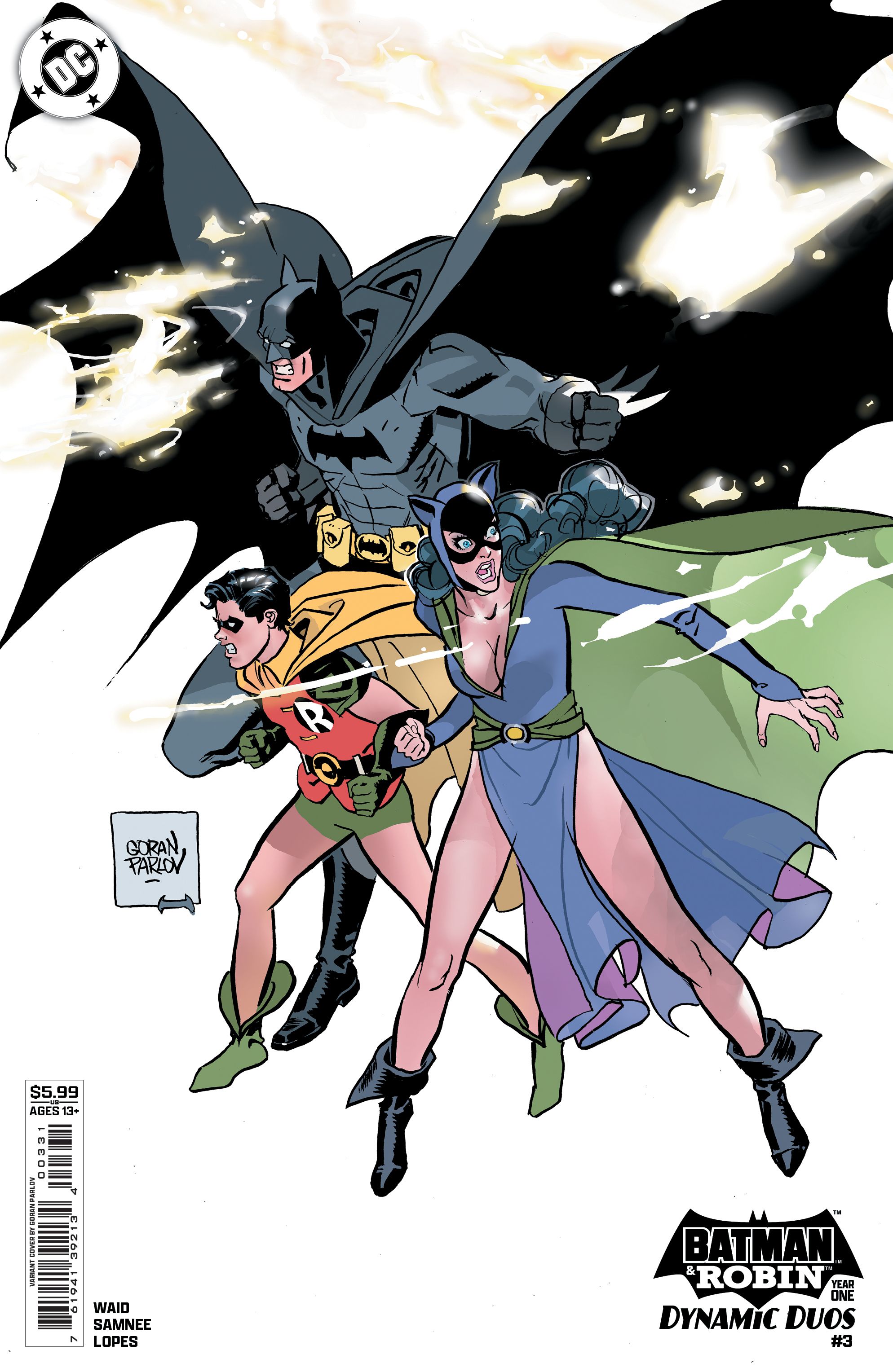Batman & Robin Year One Dynamic Duos #3 (Cvr C Goran Parlov Card Stock Variant) Comic