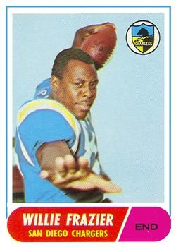 Willie Frazier 1968 Topps #11 Sports Card