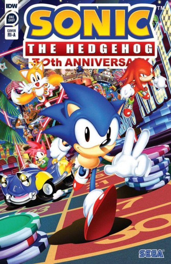 Sonic the Hedgehog: 30th Anniversary Special #1 (Cover C Spaziante)