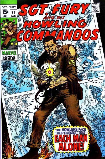 Sgt. Fury And His Howling Commandos #74 Comic