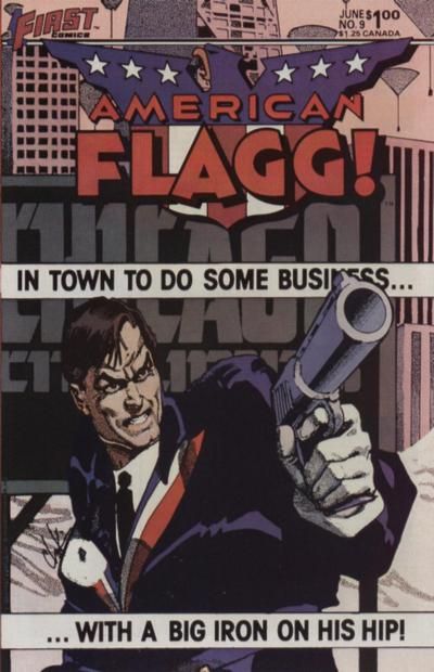 American Flagg #9 Comic