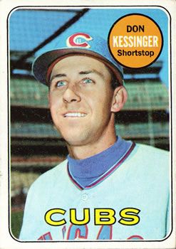 Don Kessinger 1969 Topps #225 Sports Card