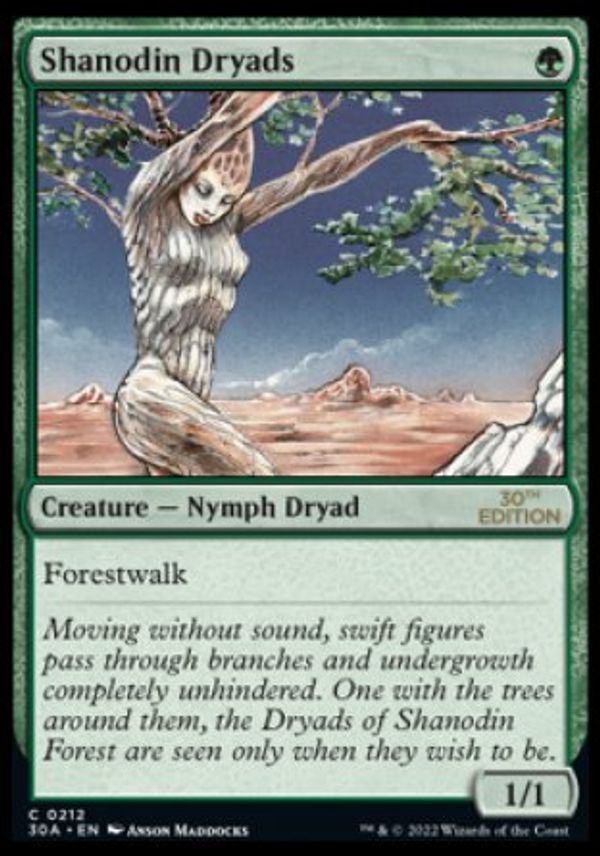 Shanodin Dryads (Magic 30th Anniversary Edition)