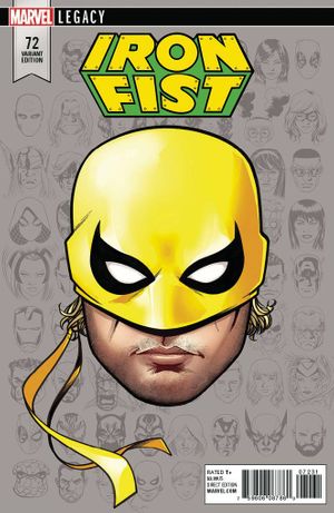 Iron Fist #73 (Mckone Legacy Headshot Variant Leg)