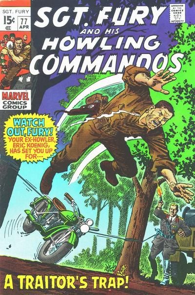 Sgt. Fury And His Howling Commandos #77 Comic