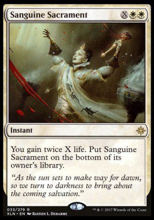 Sanguine Sacrament (Ixalan) Trading Card