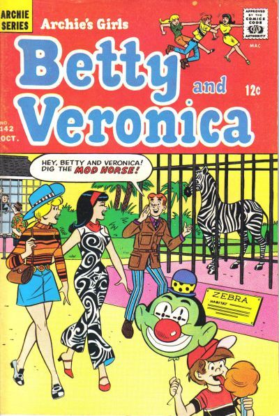 Archie's Girls Betty and Veronica #142 Comic