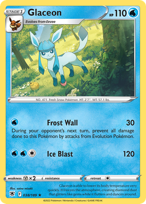 Glaceon (38/189) - Astral Radiance