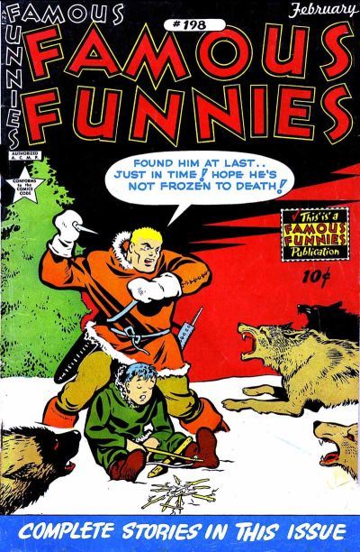 Famous Funnies #198 Comic