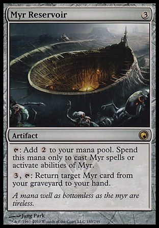 Myr Reservoir (Scars of Mirrodin) Trading Card