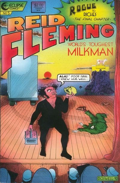 Reid Fleming, World's Toughest Milkman #5 Comic