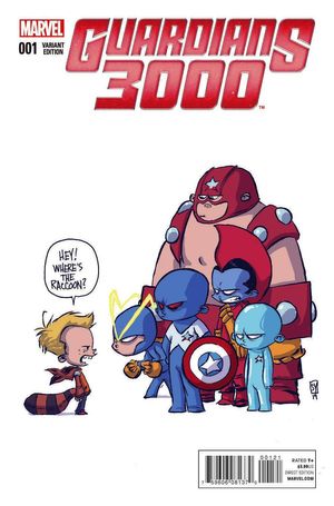 Guardians 3000 #1 (Young Variant)