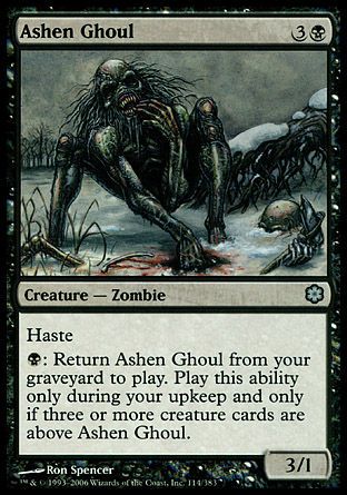 Ashen Ghoul (Coldsnap Theme Decks) Trading Card