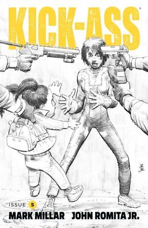 Kick-Ass #5 (Cover B B&w Romita Jr)