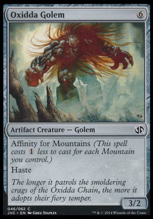 Oxidda Golem (Duel Decks : Anthology) Trading Card