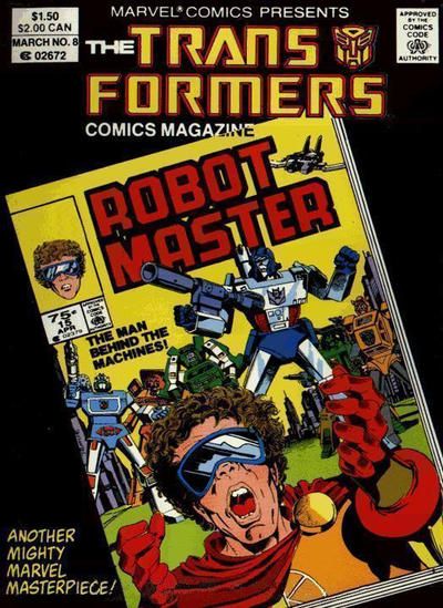 Transformers Comics Magazine, The #8 Comic