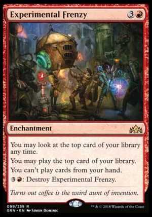 Experimental Frenzy (Guilds of Ravnica)