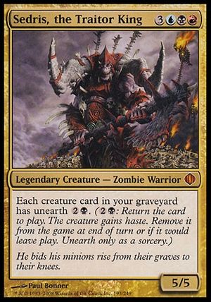 Sedris, the Traitor King (Shards of Alara)