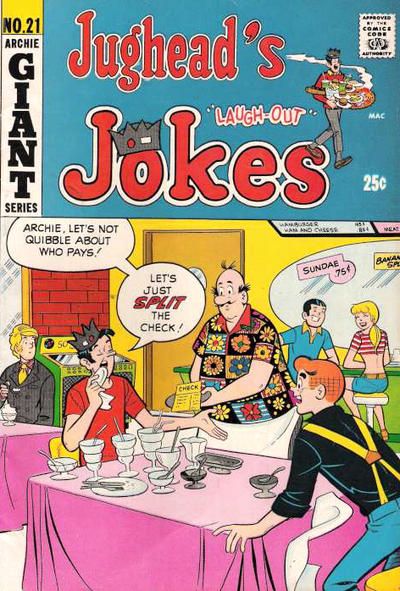 Jughead's Jokes #21 Comic