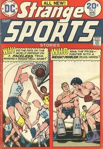 Strange Sports Stories #4 Comic