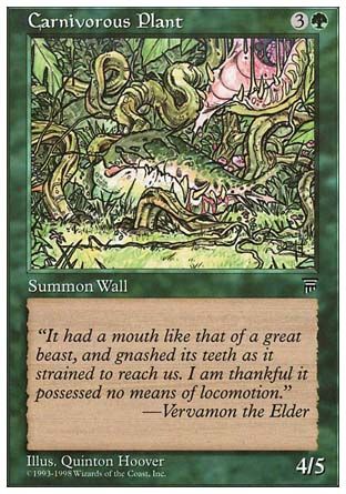 Carnivorous Plant (Anthologies) Trading Card