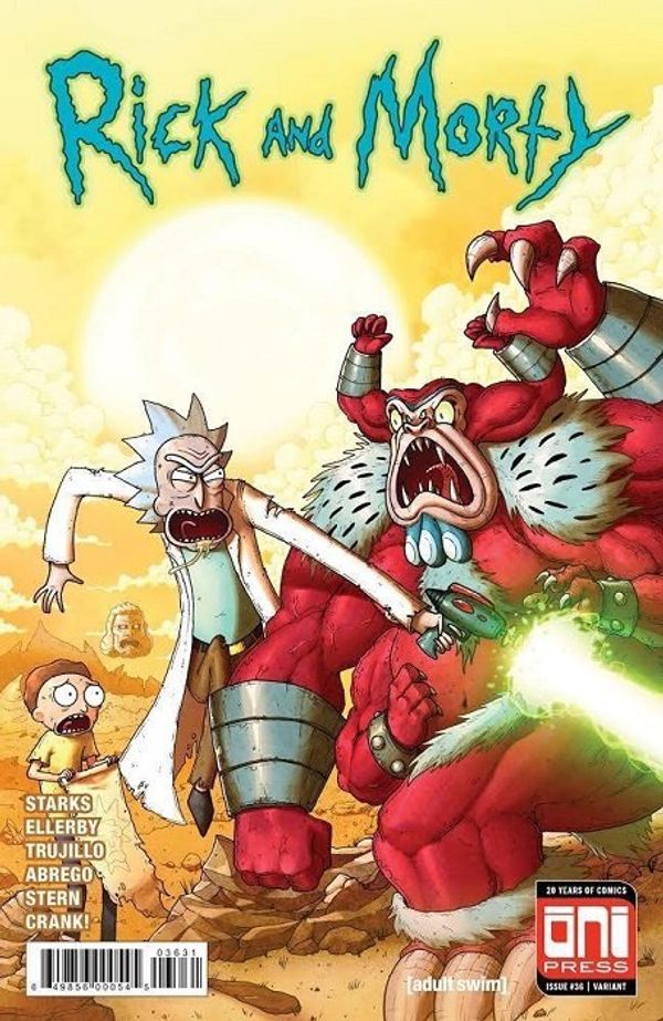 Rick and Morty #36 (Vasquez Variant Cover)