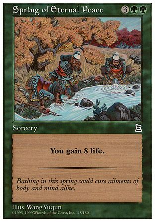 Spring of Eternal Peace (Portal Three Kingdoms) Trading Card