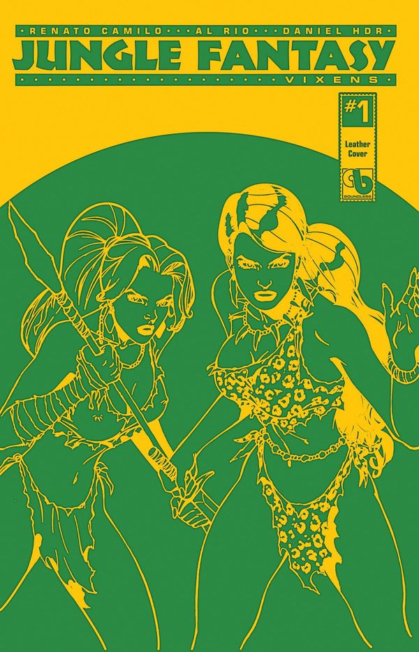 Jungle Fantasy: Vixens #1 (Leather Cover)