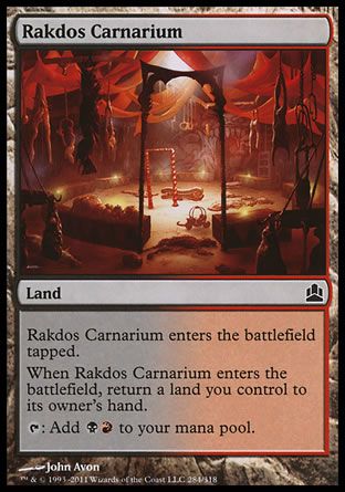 Rakdos Carnarium (MTG Commander) Trading Card