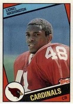 Lionel Washington 1984 Topps #348 Sports Card