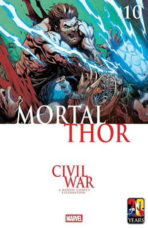 Mortal Thor #10 (Ryan Stegman Civil War Celebration Variant) Value ...