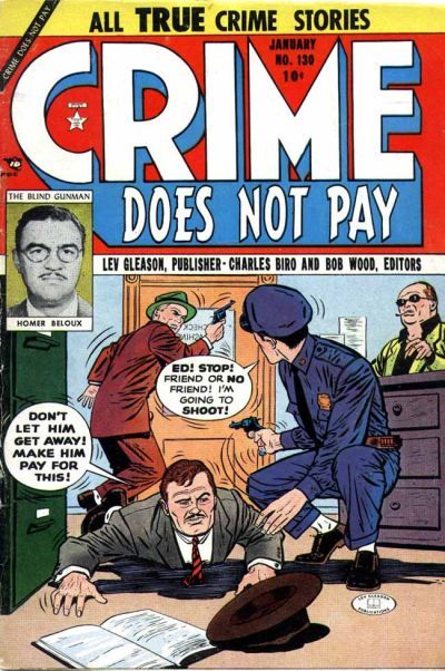 Crime Does Not Pay #130 Comic