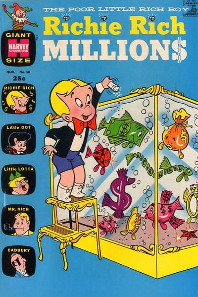 Richie Rich Millions #50 Comic