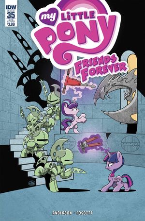 My Little Pony Friends Forever #35 (Subscription Variant)