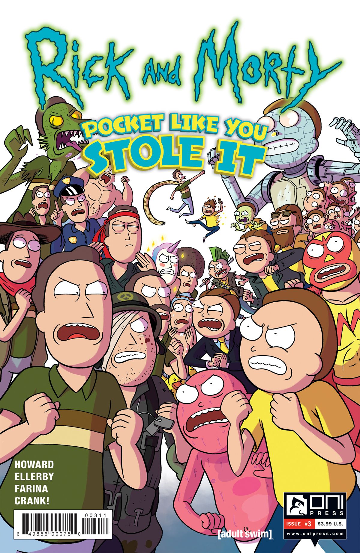 Rick and Morty: Pocket Like You Stole It #3 Comic