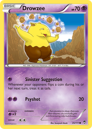 Drowzee (35/111) - Furious Fists