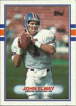 John Elway 1989 Topps #241 Sports Card