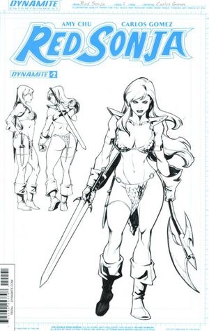 Red Sonja #2 (Cover I Artboard Variant)