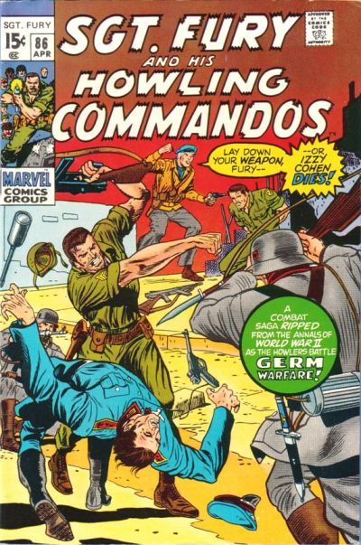 Sgt. Fury And His Howling Commandos #86 Comic