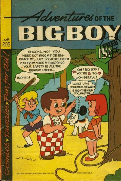 Adventures of Big Boy #205 Comic