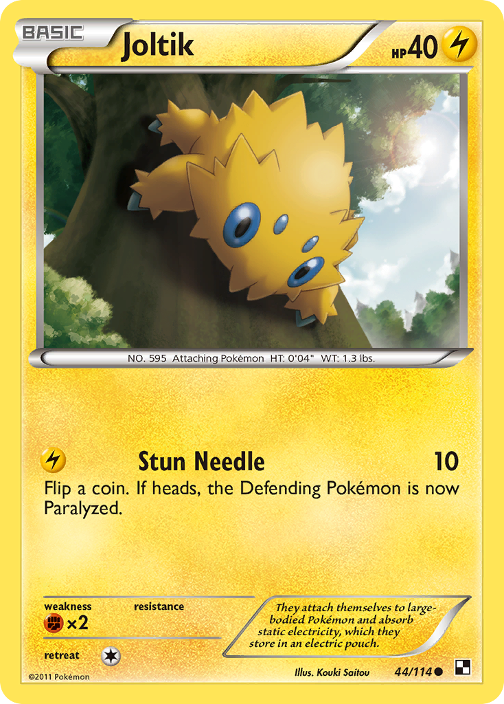 Joltik Pokémon Card