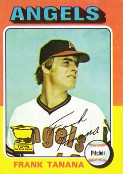  1986 Topps Baseball Card #592 Frank Tanana