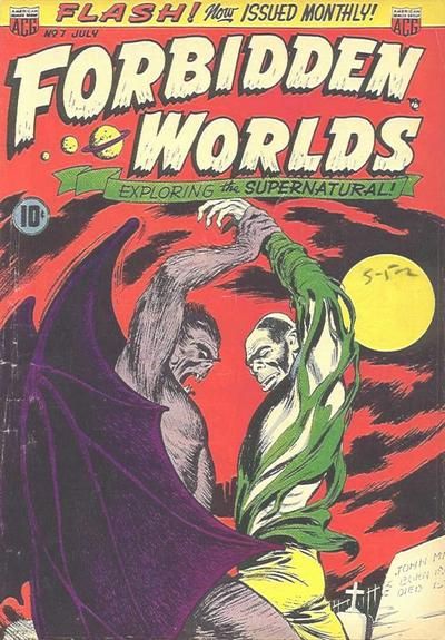 Forbidden Worlds #7 Comic