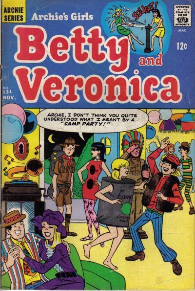 Archie's Girls Betty and Veronica #131 Comic