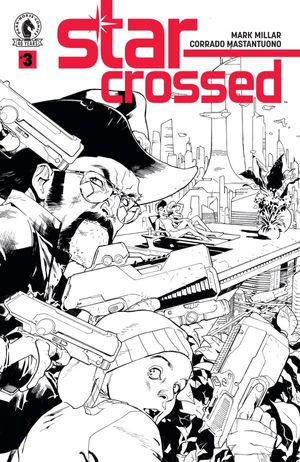 Star-Crossed #3 (Cover B Stuart Immonen Black & White Variant)