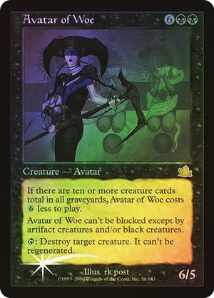 Avatar of Woe (Prophecy - Foil) Value - GoCollect