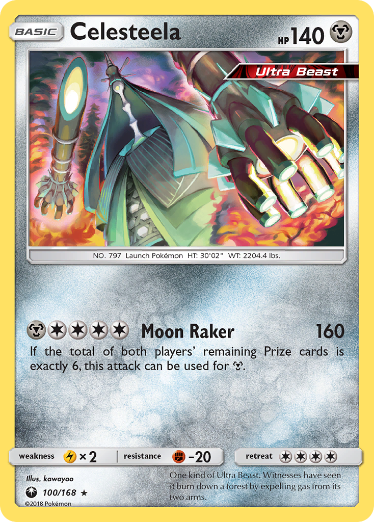 Celesteela (100/168) - Celestial Storm Pokémon Card